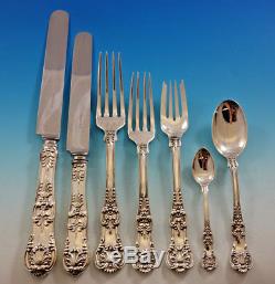 English King by Tiffany Sterling Silver Flatware Set Service 42 Pieces Dinner