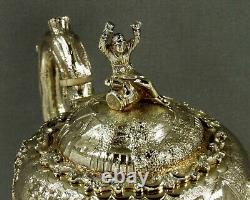 English Sterling Teapot 1865 TENIERS
