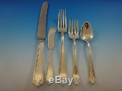 Etruscan by Gorham Sterling Silver Flatware Service For 6 Set 32 Pieces Dinner
