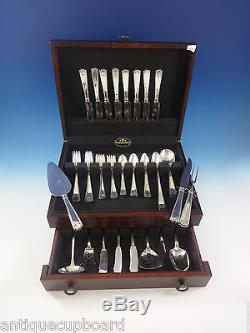 Etruscan by Gorham Sterling Silver Flatware Set For 8 Service 81 Pieces