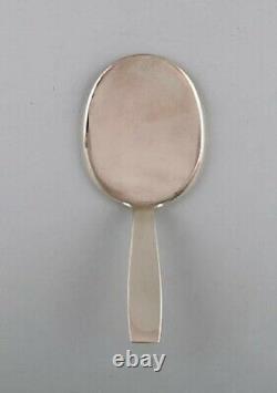 Evald Nielsen number 36 Art Deco serving spade in sterling silver. 1930's