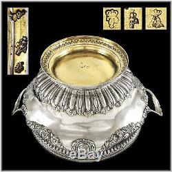 FAMECHON 18th century French Louis XVI Sterling Silver Vermeil Soup Tureen