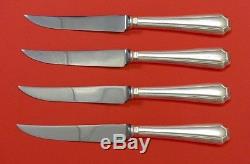 Fairfax by Durgin-Gorham Sterling Silver Steak Knife Set 4pc HHWS Custom 8 1/2
