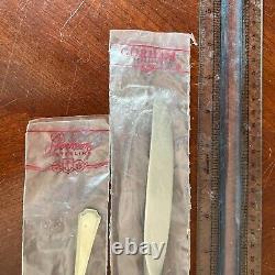 Fairfax by Gorham Sterling Silver. 925 1 Knife & 1 Teaspoon sealed original A100