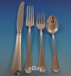 Fairfax by Gorham Sterling Silver Flatware Set 6 Service 24 Pieces Place Size