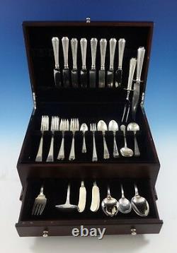 Fairfax by Gorham Sterling Silver Flatware Set For 8 Service 72 Pieces