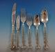 Feliciana By Wallace Sterling Silver Flatware Set For 8 Service 56 Pieces