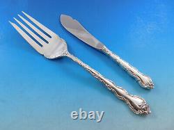 Feliciana by Wallace Sterling Silver Flatware Set for 12 Service 55 Pieces