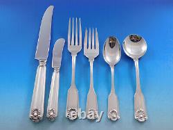 Fiddle Shell by Frank Smith Sterling Silver Flatware Set for 12 Service 82 pcs