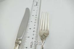 Fine Sterling Grand Baroque True Dinner Knife / Fork Set(s) No monos REDUCED