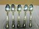 Five 5 Gorham'buttercup' Dinner Spoons Sterling