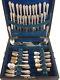 Fontaine By International Sterling Silver Flatware Set Dinner Fitted Box 125 Pcs