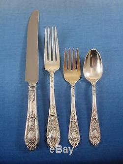 Fontaine by International Sterling Silver Flatware Set Dinner Fitted Box 125 Pcs