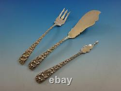 Forget Me Not by Stieff Sterling Silver Flatware Service For 8 Set 61 Pieces