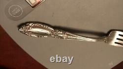 Four King Richard Towle 1932 Sterling Silver Forks No Monograms 7 3/8 & 6 1/2