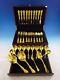 Francis I Gold By Reed And Barton Sterling Silver Flatware Service Set 64 Pcs