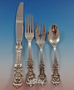 Francis I Reed & Barton Sterling Silver Flatware Service For 8 Set 32 Pieces