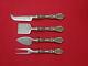 Francis I By Reed & Barton Sterling Cheese Serving Set 4 Piece Hhws Custom