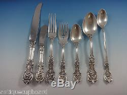 Francis I by Reed & Barton Sterling Silver Flatware Set For 8 Old Mark 60 Pieces