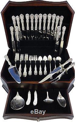 Francis I by Reed & Barton Sterling Silver Flatware Set For 8 Old Mark 78 Pieces