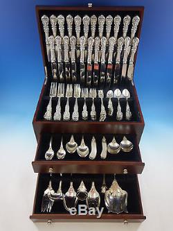 Francis I by Reed and Barton Old Sterling Silver Flatware Set Service 152 pieces