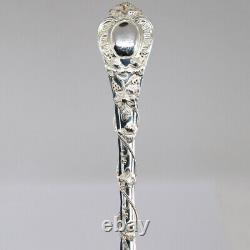 French Odiot Demidoff Pattern. 950 Sterling Silver Soup Spoon