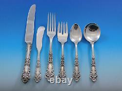 French Renaissance by Reed & Barton Sterling Silver Flatware Service 59 pcs Rare