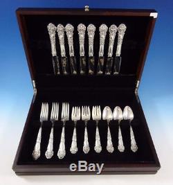 French Renaissance by Reed & Barton Sterling Silver Flatware Set 8 Service 32 Pc