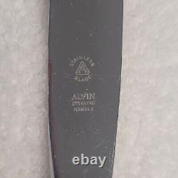 French Scroll by Alvin Sterling Silver Flatware Service For 8 32 Pieces