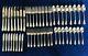 Grand Colonial, 1942 By Wallace Sterling Silver Flatware Set 48 Pieces No Mono