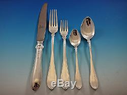 Gatchina Palace by Faberge Sterling Silver Flatware Set For 12 Service 63 Pcs
