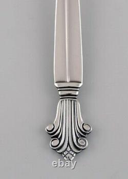 Georg Jensen Acanthus bouillon spoon in sterling silver