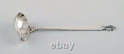 Georg Jensen Acanthus sauce spoon in sterling silver