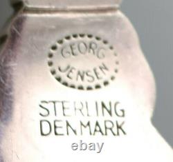 Georg Jensen Acorn serving spoon in Sterling silver. 4 PCS. In stock