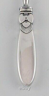 Georg Jensen Cactus cheese slicer in sterling silver and stainless steel