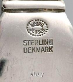 Georg Jensen Cactus meat fork in sterling silver