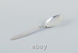 Georg Jensen, Cactus, six sterling silver dinner spoons. 1933-1944