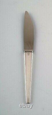 Georg Jensen Caravel dinner knife in sterling silver. 6 pcs in stock