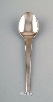 Georg Jensen Caravel dinner spoon / soup spoon in sterling silver. 3 pcs