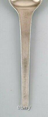 Georg Jensen Caravel dinner spoon / soup spoon in sterling silver. 3 pcs