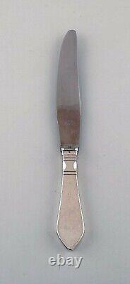 Georg Jensen Continental dinner knife in sterling silver and stainless steel