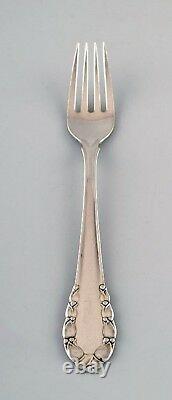 Georg Jensen Lily of the Valley dinner fork in sterling silver