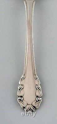Georg Jensen Lily of the valley child spoon in sterling silver. 3 pcs
