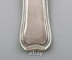 Georg Jensen Old Danish fish knife in sterling silver. Two pieces