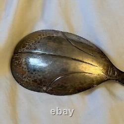 Georg Jensen Ornamental 21 Solid Sterling Silver Compote/Serving Spoon 6 1/4
