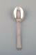 Georg Jensen Pyramid Dinner Spoon In Sterling Silver. Dated 1933-44