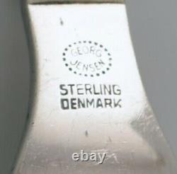 Georg Jensen Pyramid meat fork in sterling silver