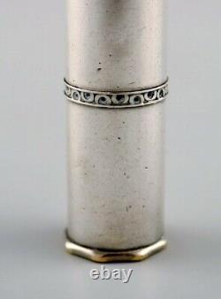 Georg Jensen lipstick holder in sterling silver. Design 279. Dated 1933-1944