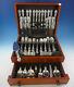 George And Martha By Westmorland Sterling Silver Flatware Set 18 Service 154 Pcs