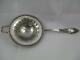 Gorgeous Vintage Manchester Lady Clare Sterling Silver Tea Strainer Spoon, Pk11